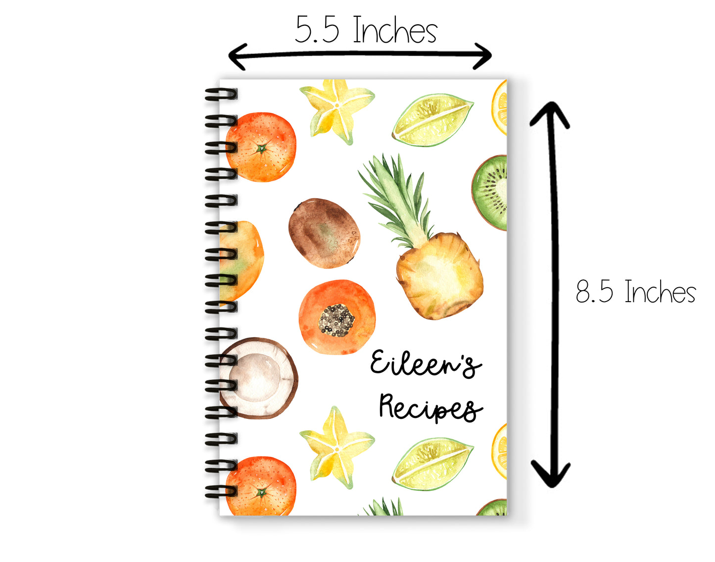 Tropical Fruit Recipe Book and Towel