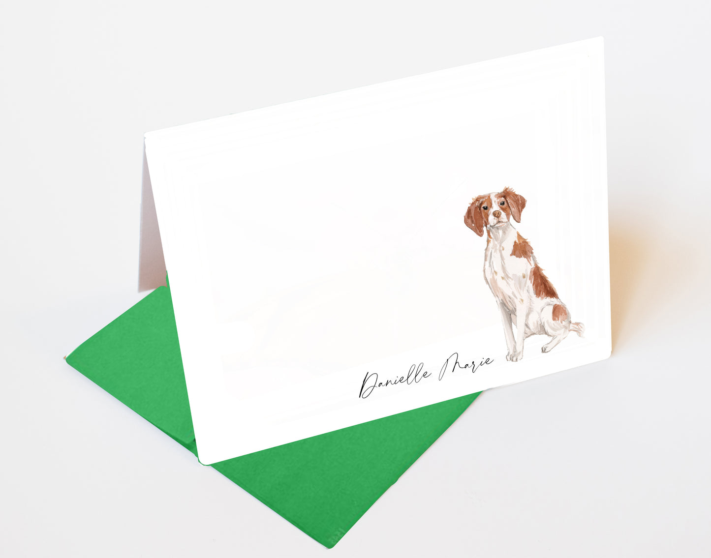 Brittany Folded Note Cards and Stickers