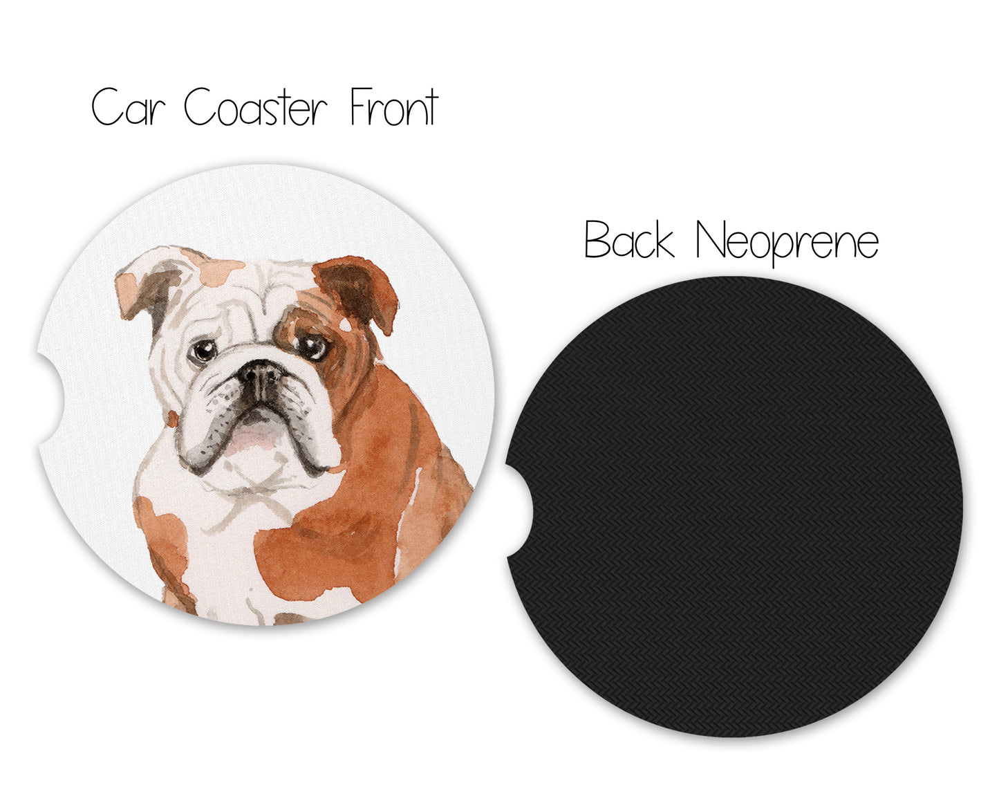 English Bulldog 20 oz Tumbler and Coaster
