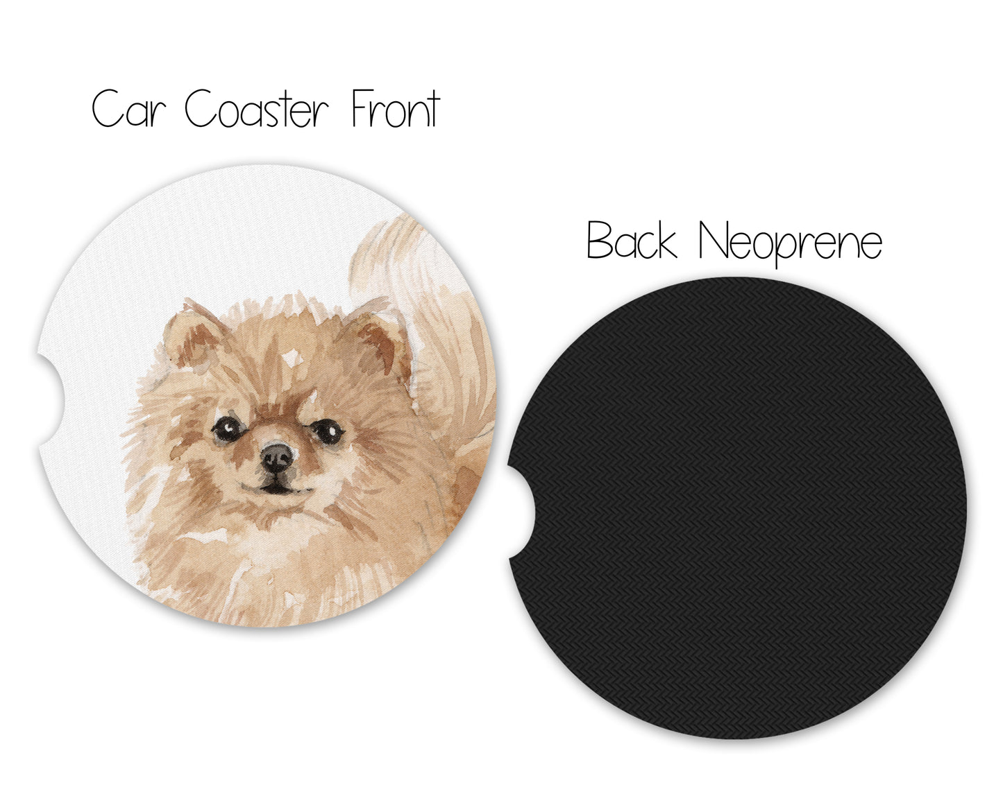 Pomeranian 20 oz Tumbler and Coaster