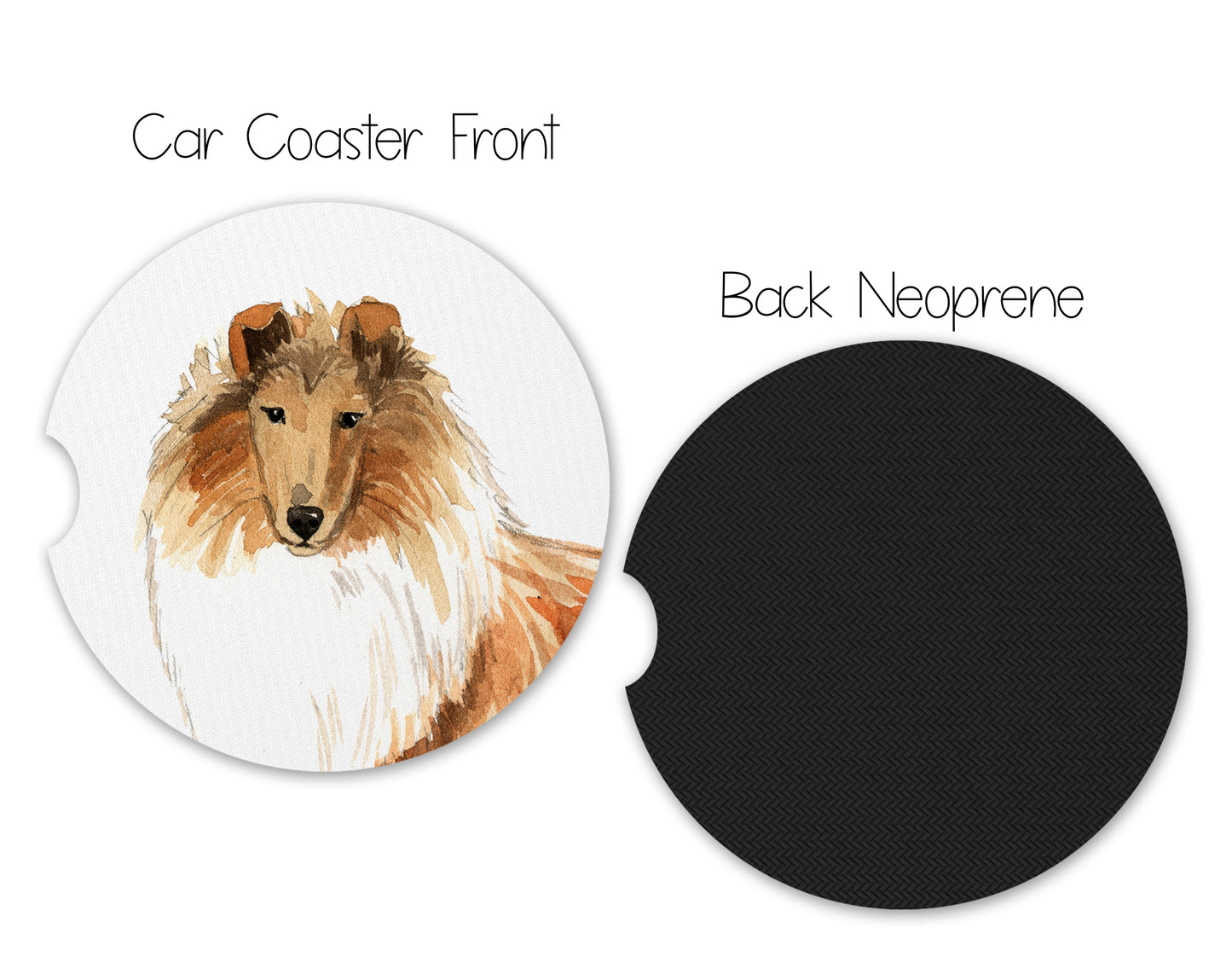 Rough Collie 20 oz Tumbler and Coaster