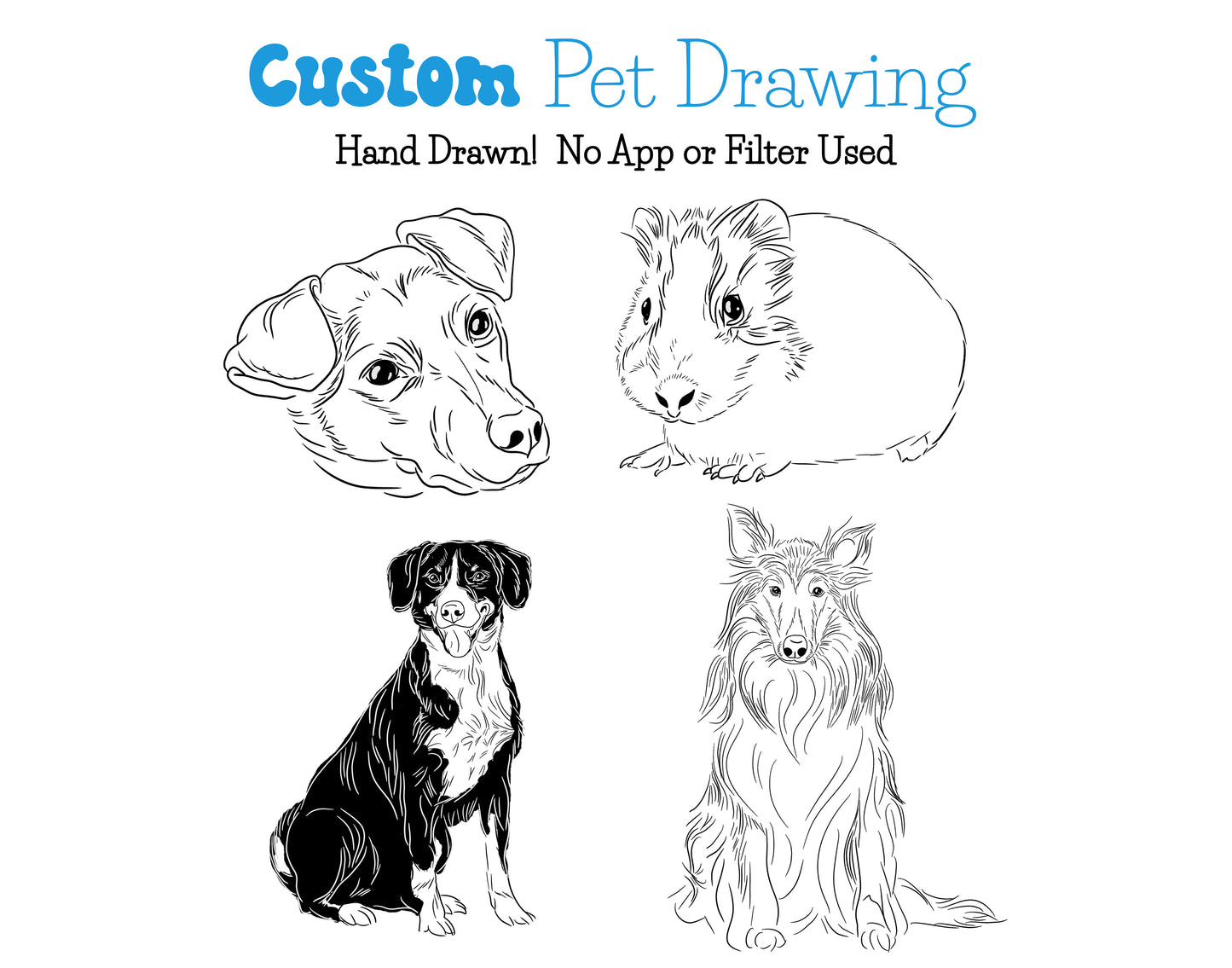 Custom Pet Sketch Mug