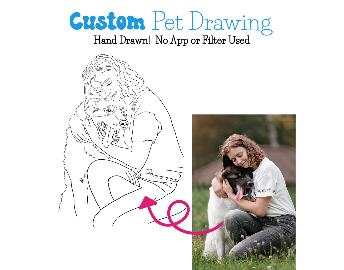 Custom Pet Sketch Mug
