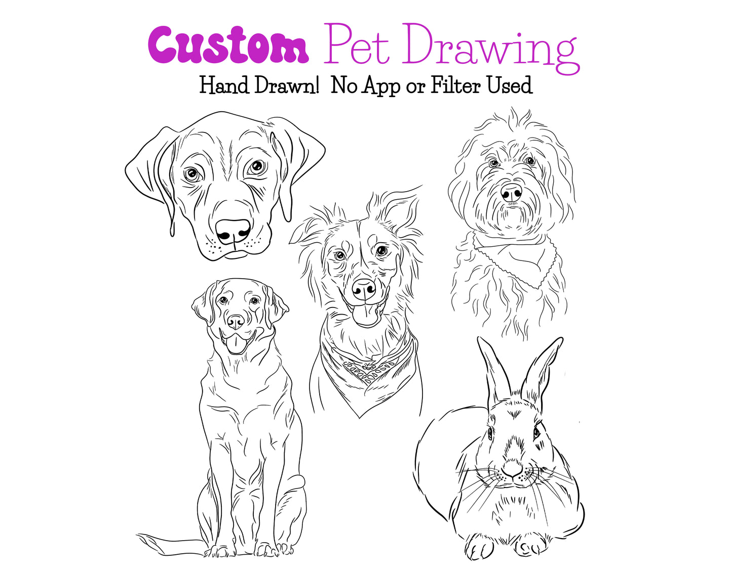 Custom Pet Sketch Mug