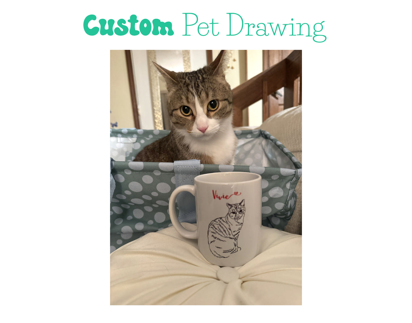Custom Pet Sketch Mug