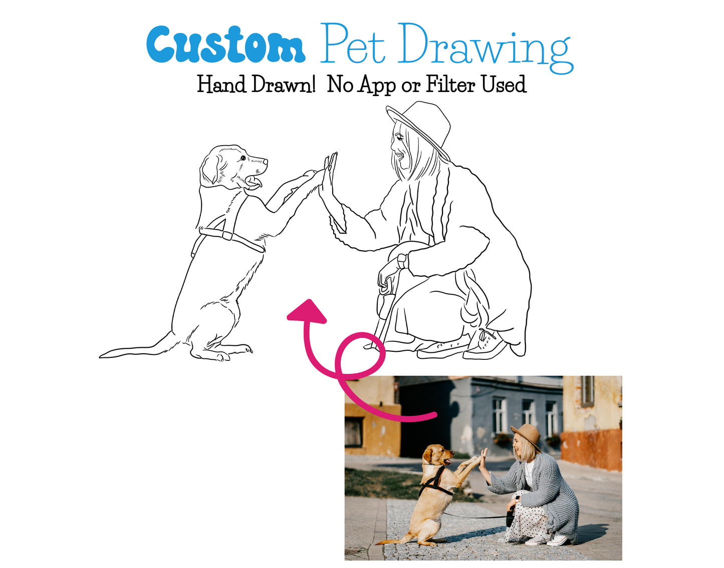 Custom Pet Sketch Mug