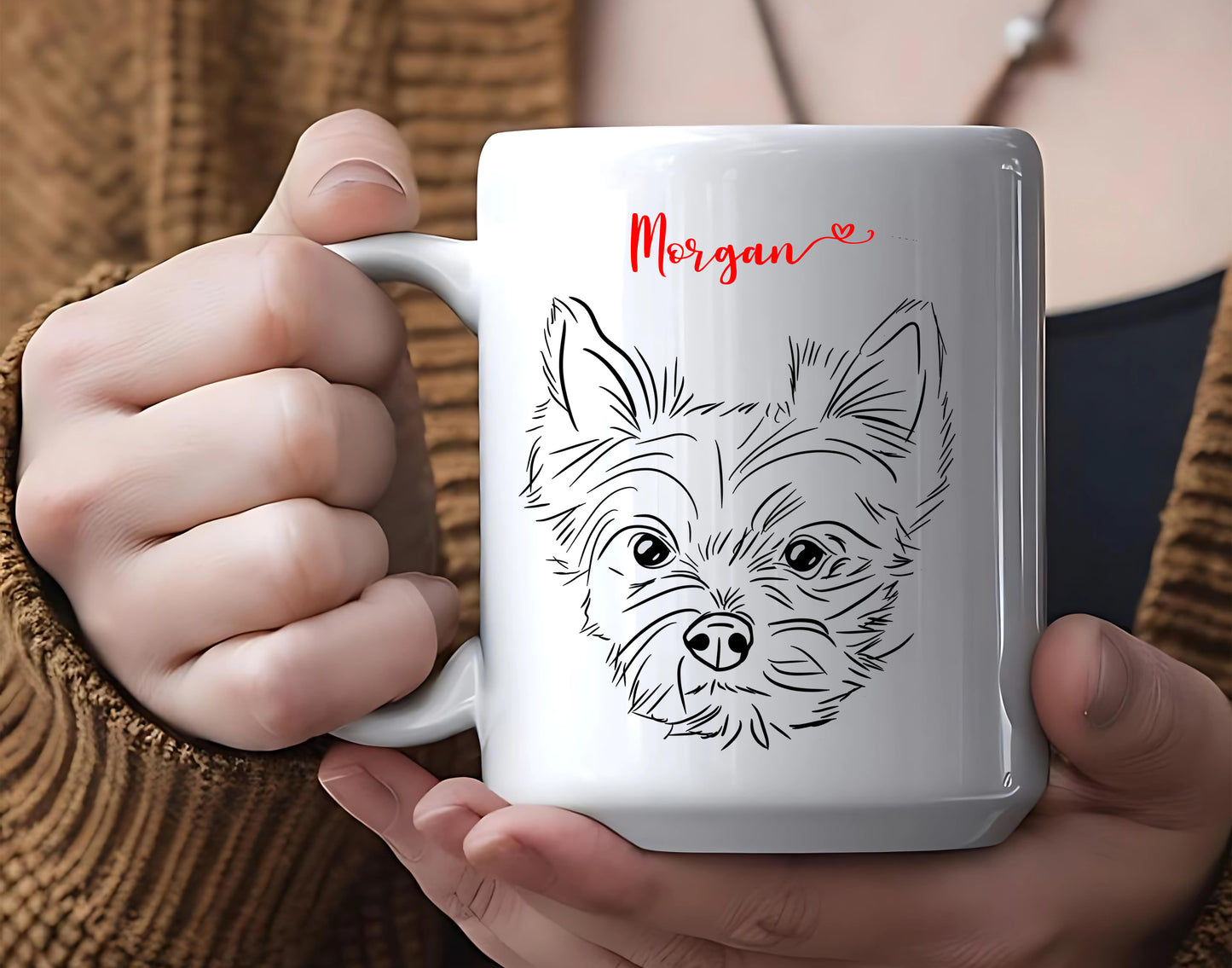 Custom Pet Sketch Mug