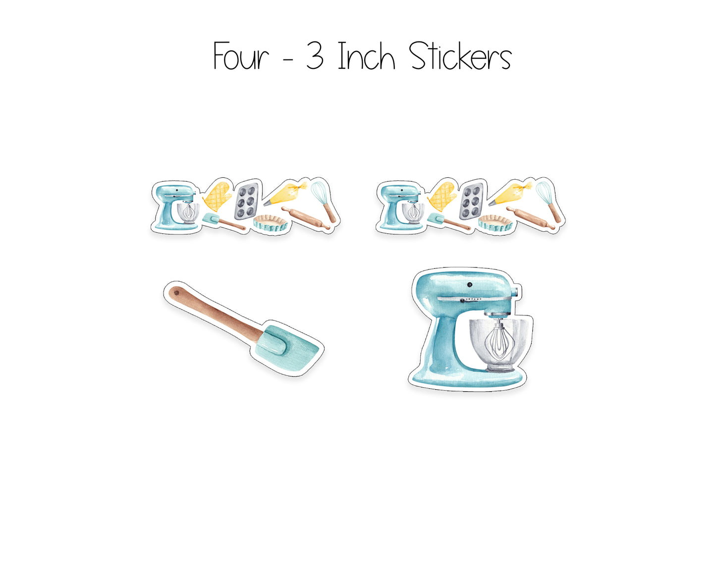 Chef Notepad, Card and Stickers