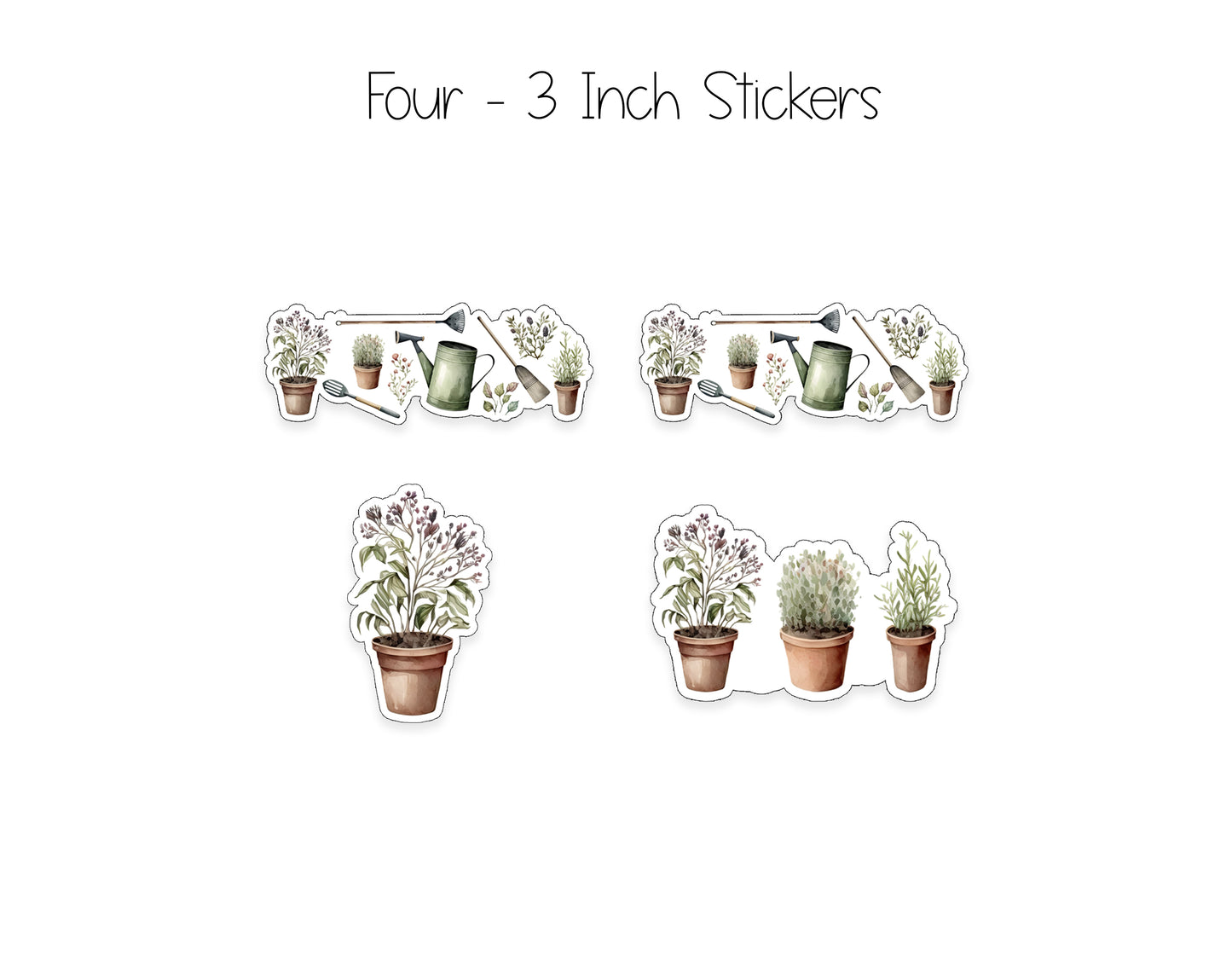 Garden Notepad and Stickers