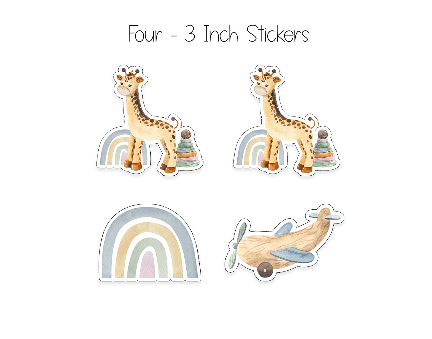 Baby Notepad, Card and Stickers