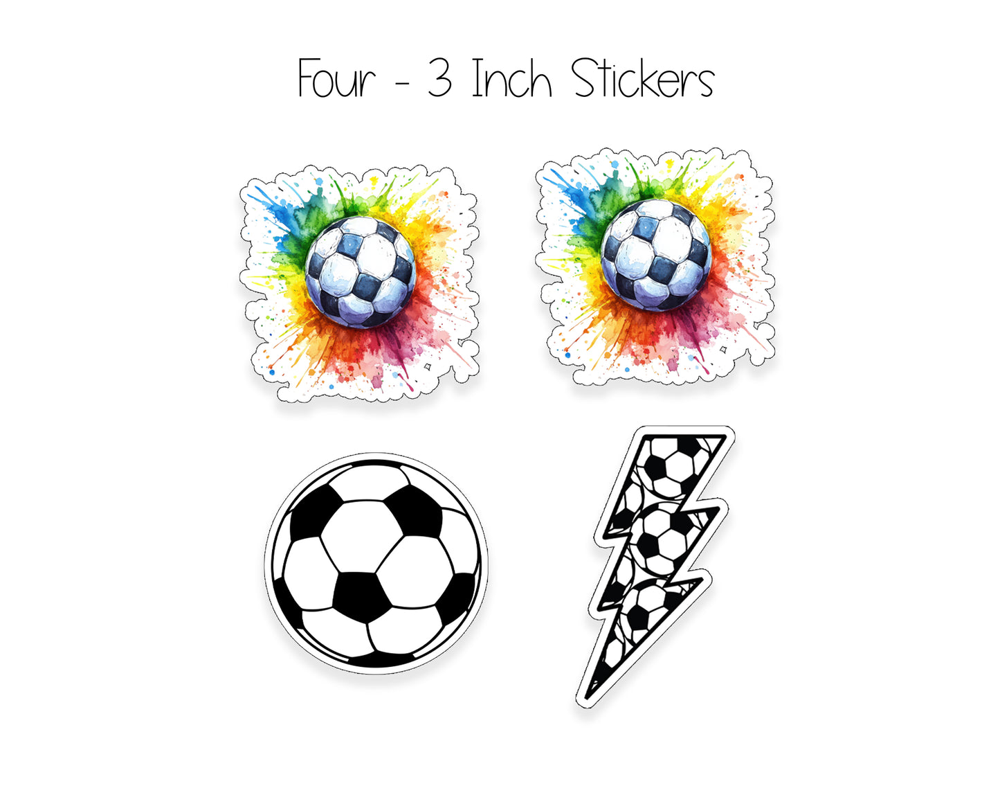 Soccer Notepad, Card and Stickers