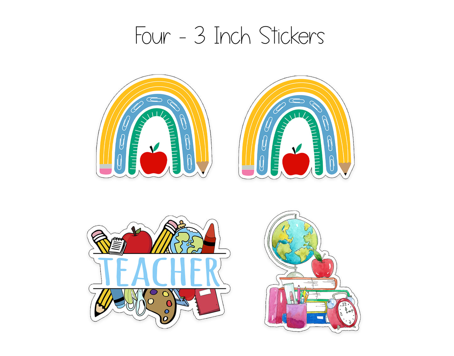 Teacher Notepad, Card and Stickers