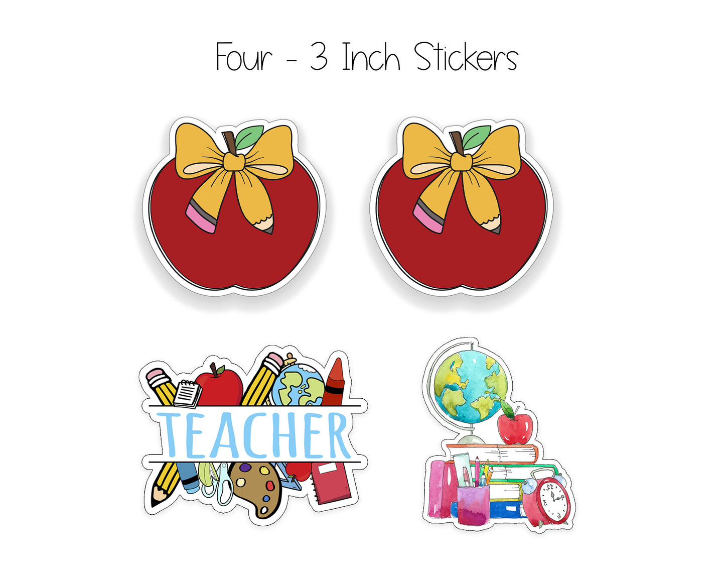 Teacher Notepad, Card and Stickers
