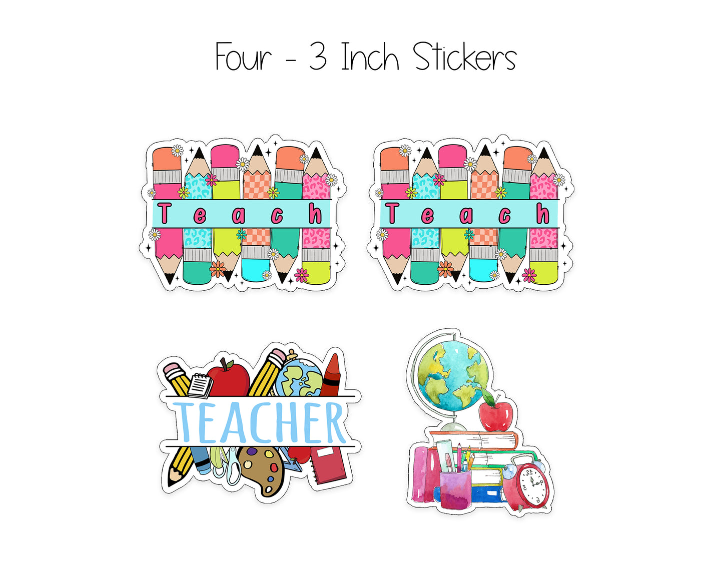 Teacher Notepad, Card and Stickers