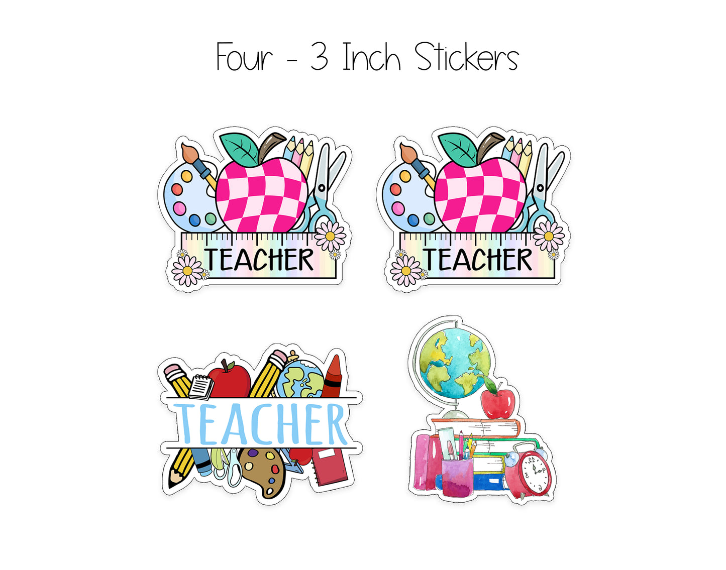 Teacher Notepad, Card and Stickers