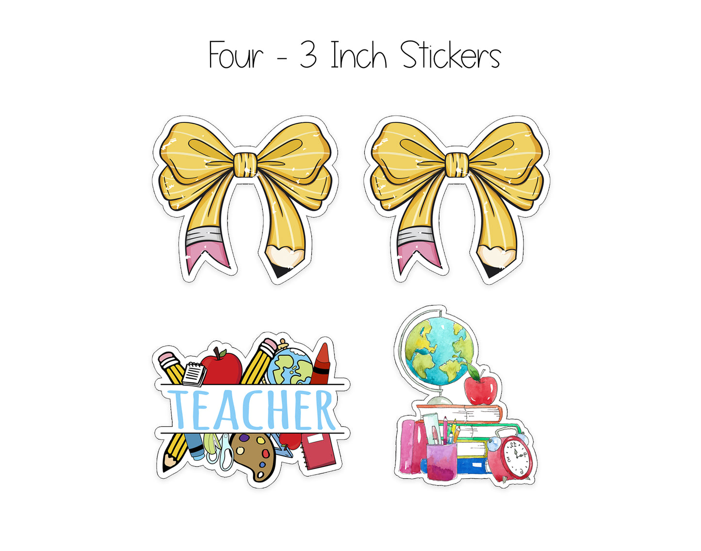 Teacher Notepad, Card and Stickers