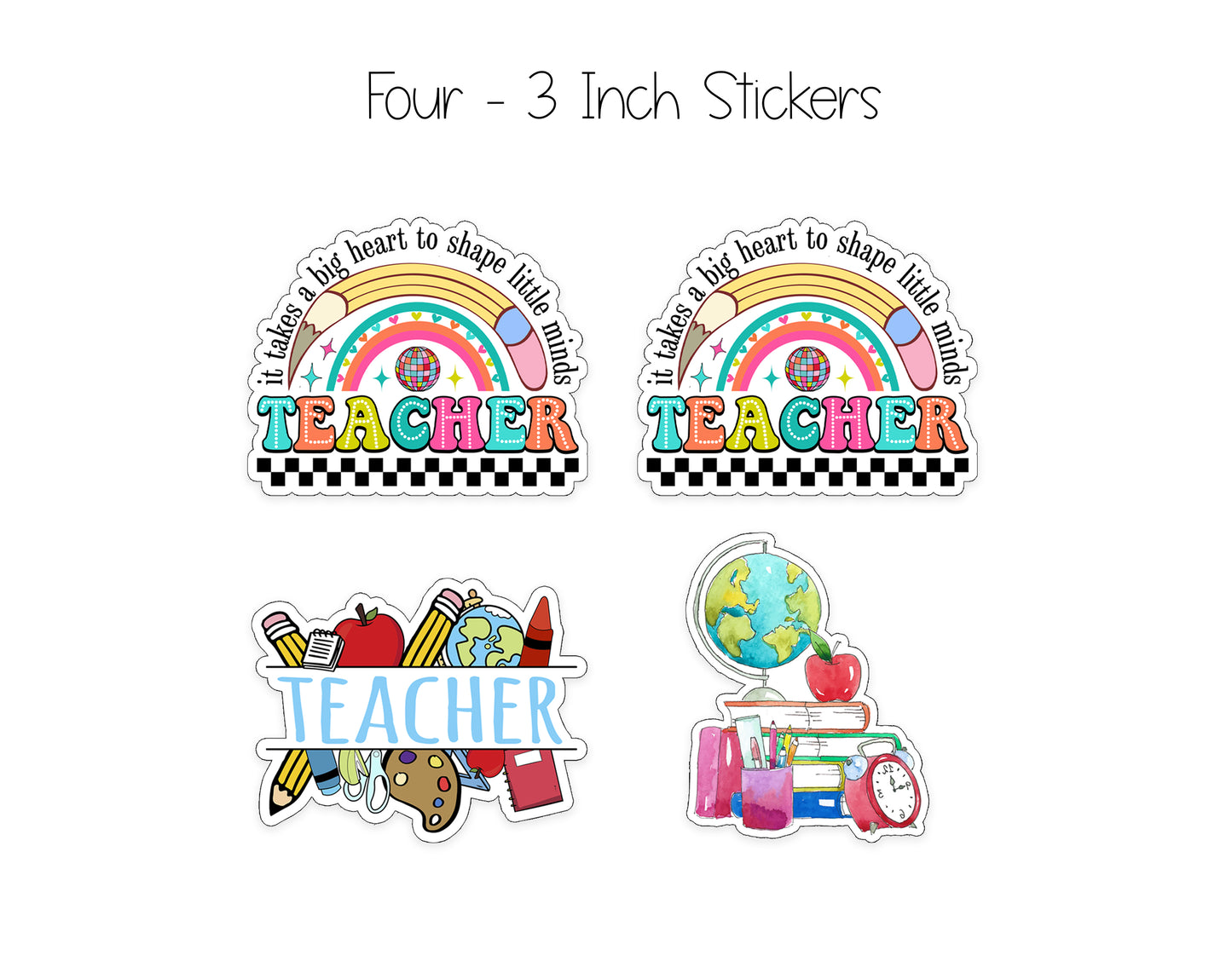 Teacher Notepad, Card and Stickers