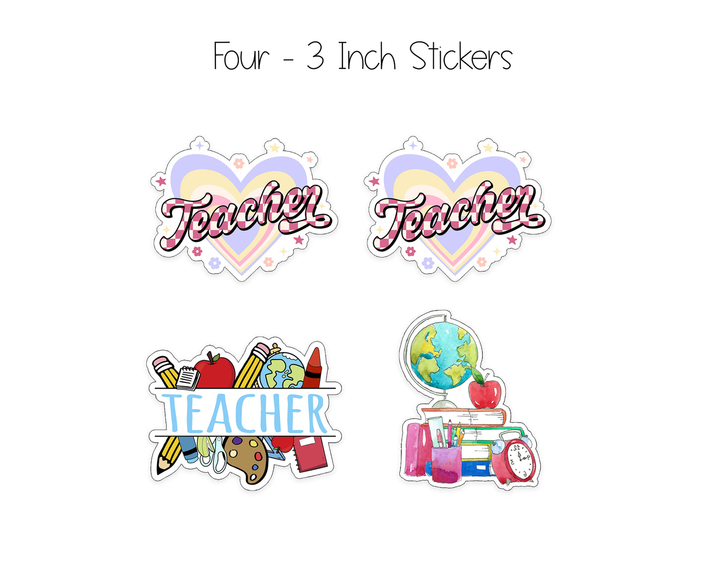 Teacher Notepad, Card and Stickers