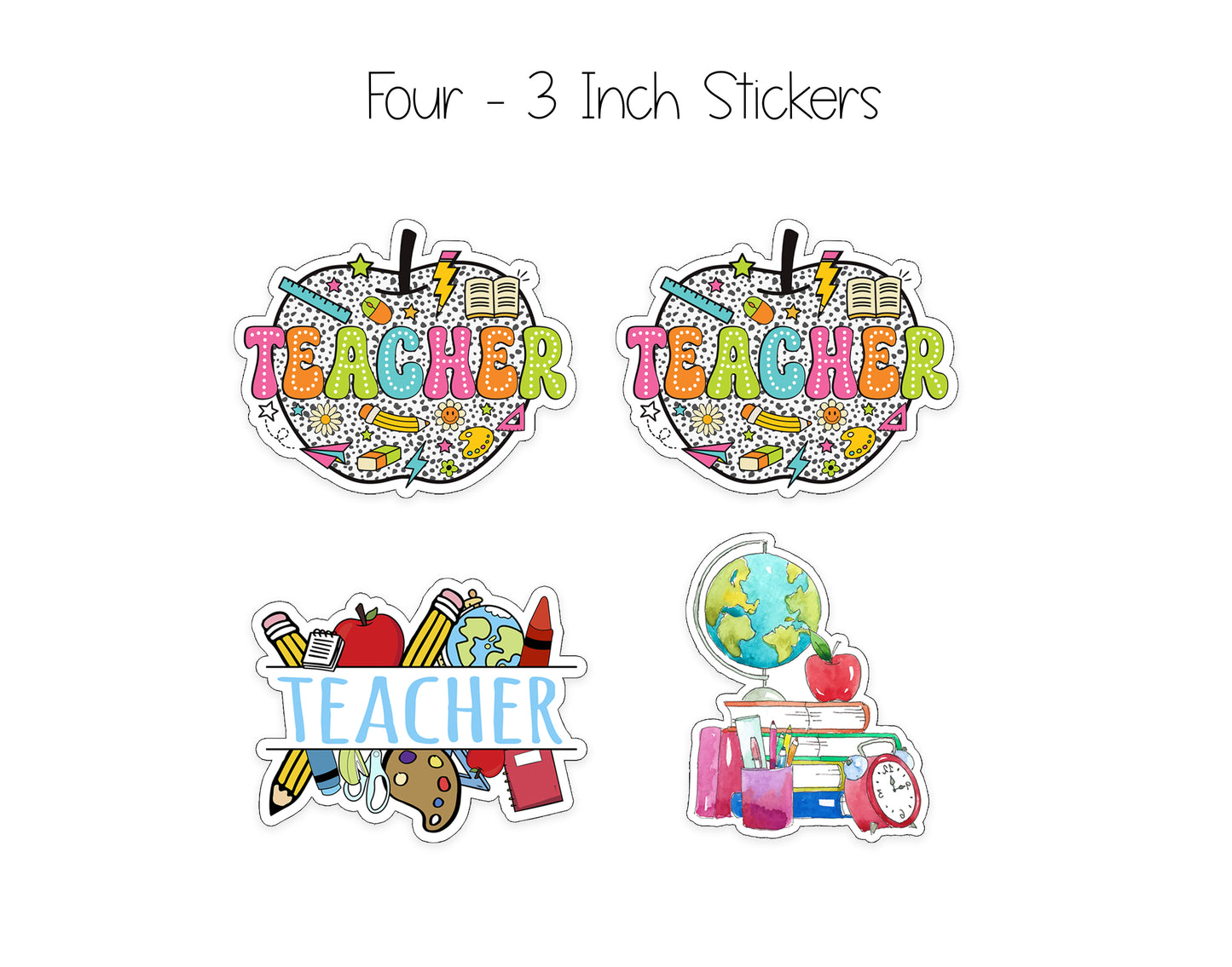Teacher Notepad, Card and Stickers