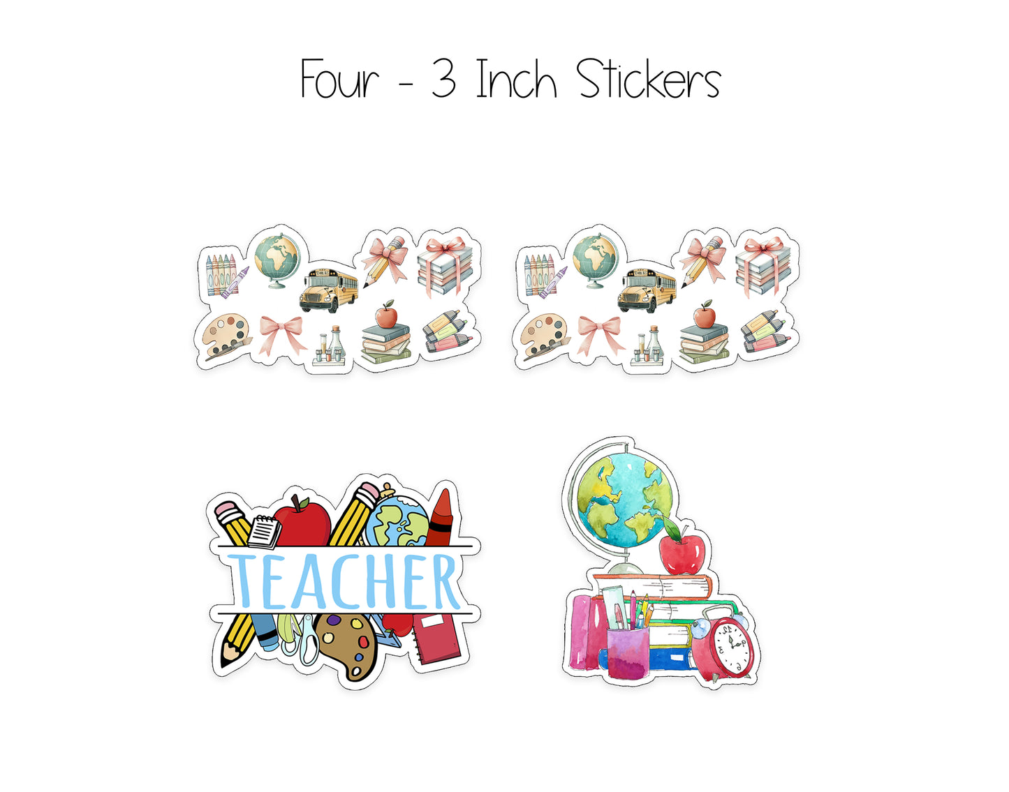 Teacher Notepad, Card and Stickers