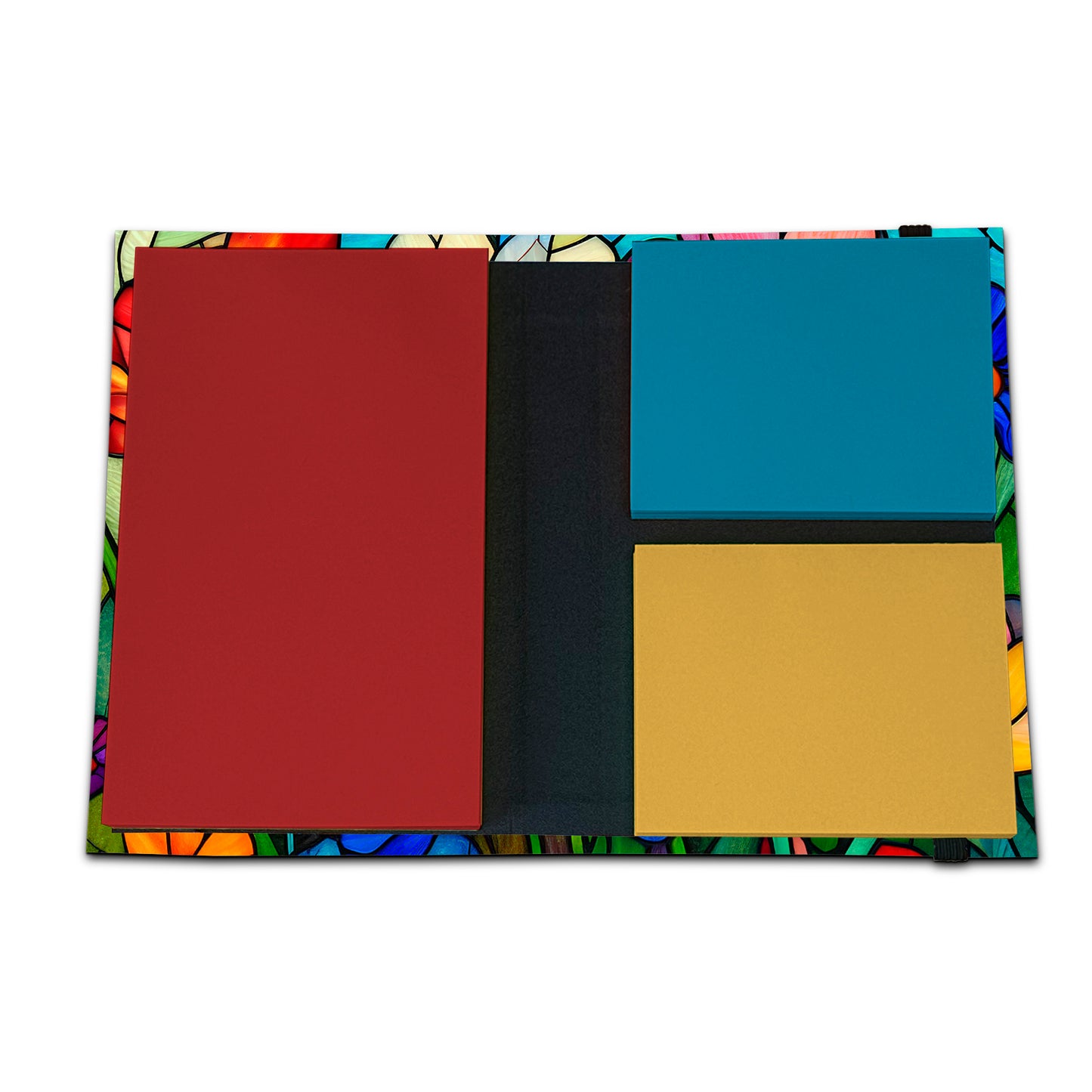 Stained Glass Notepad Folio