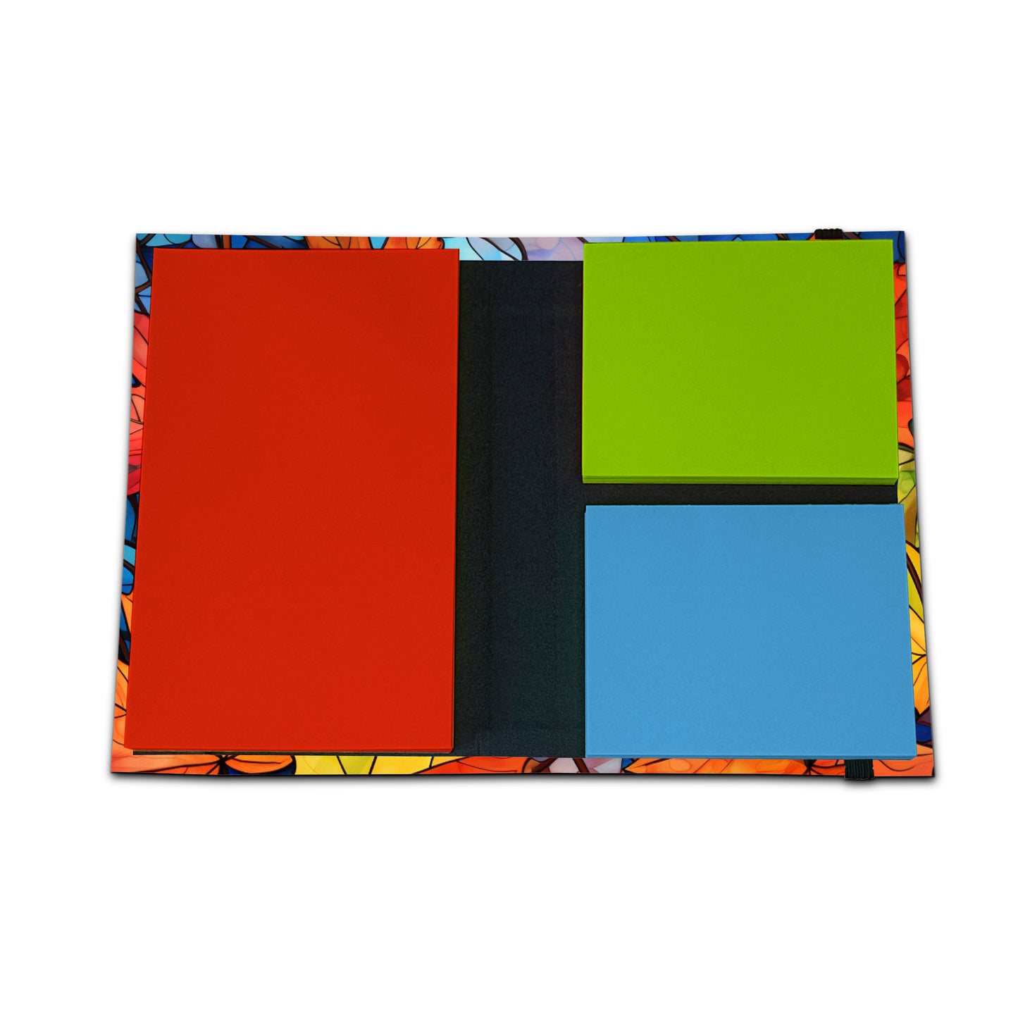 Stained Glass Notepad Folio