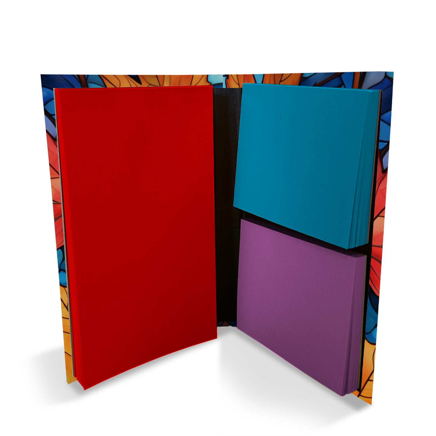 Stained Glass Notepad Folio