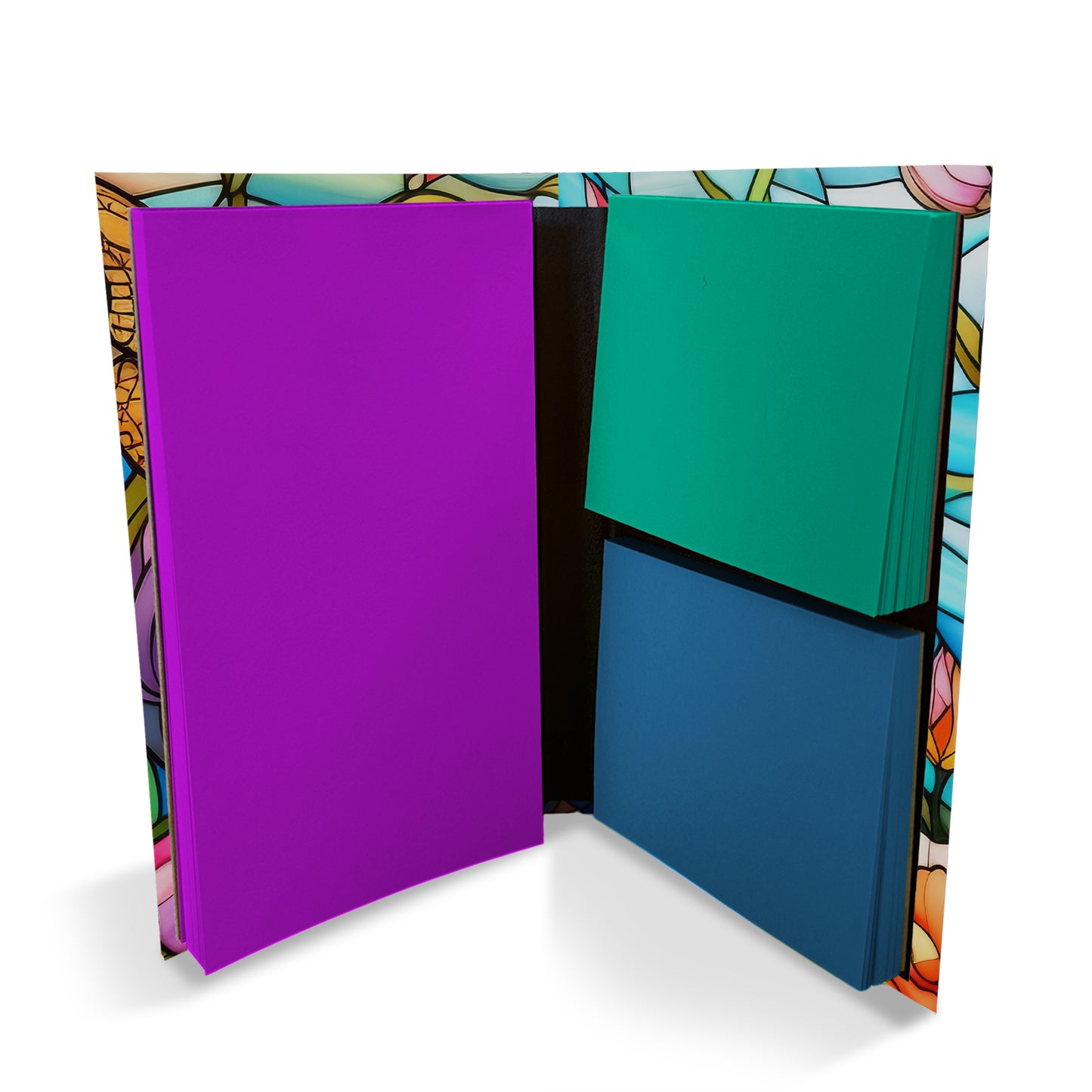 Stained Glass Notepad Folio