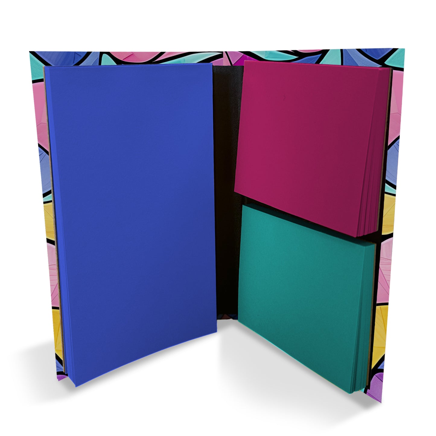 Stained Glass Notepad Folio