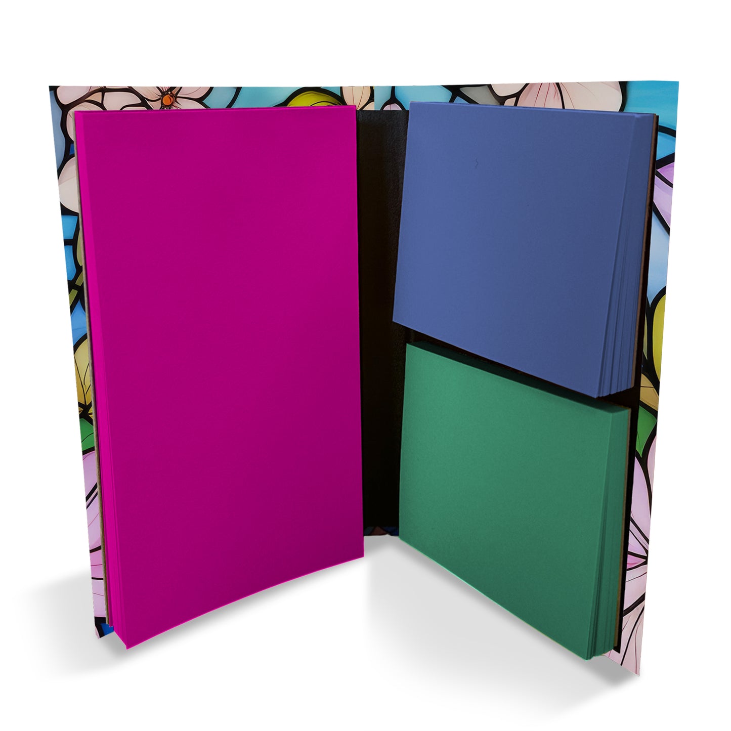 Stained Glass Notepad Folio
