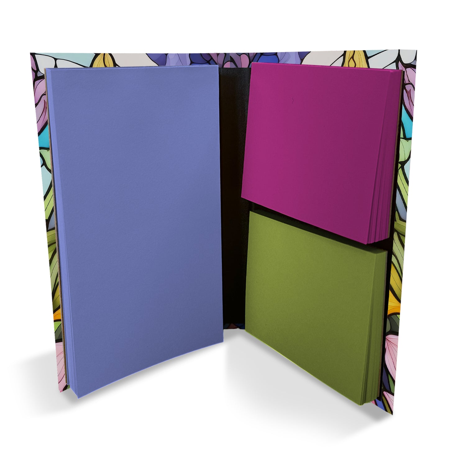 Stained Glass Notepad Folio