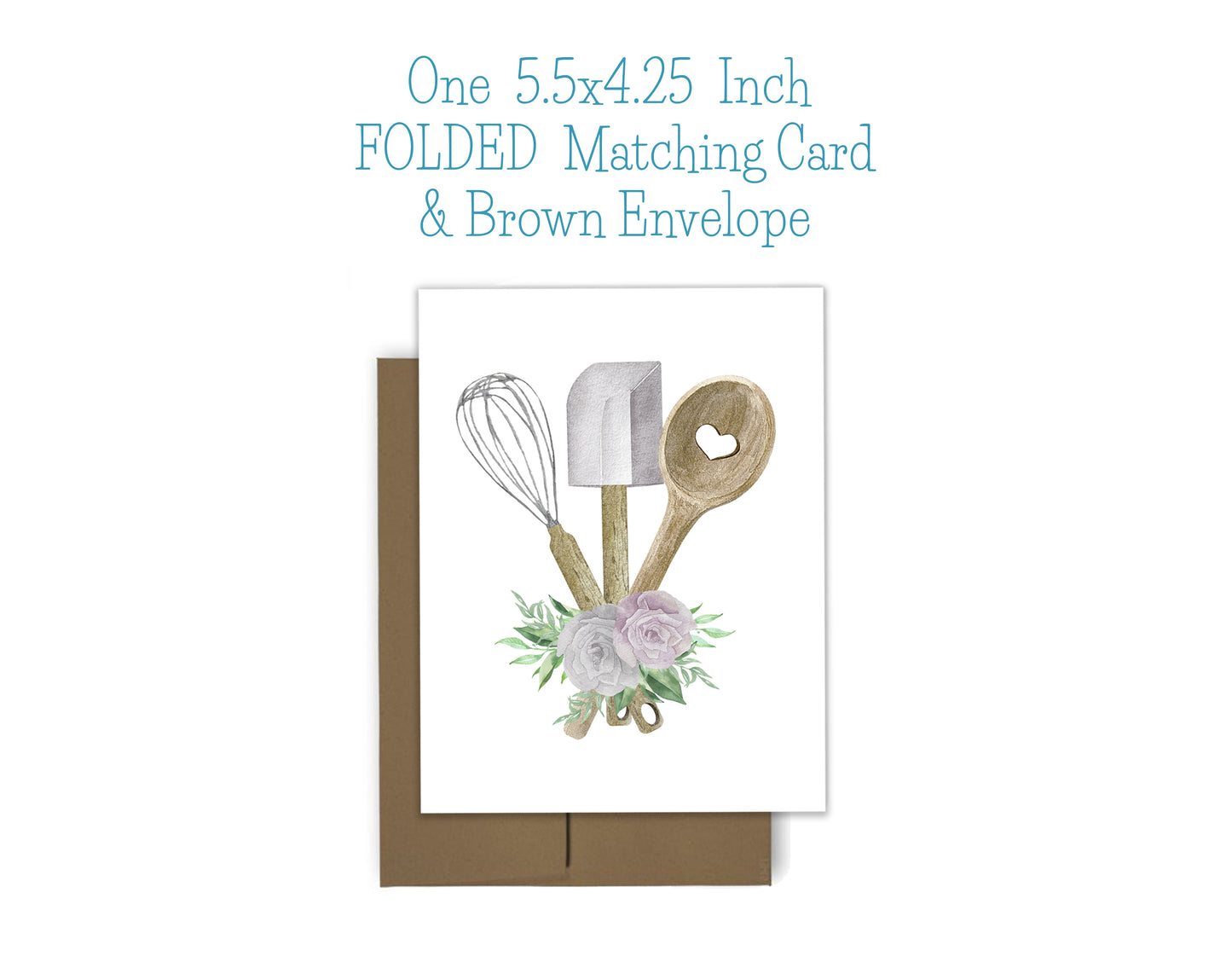 Chef Notepad, Card and Stickers