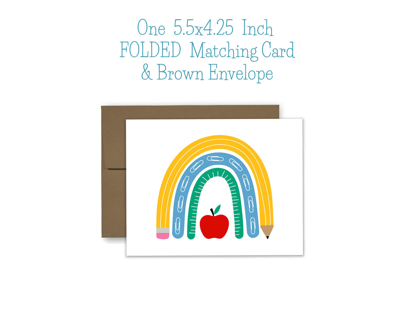 Teacher Notepad, Card and Stickers