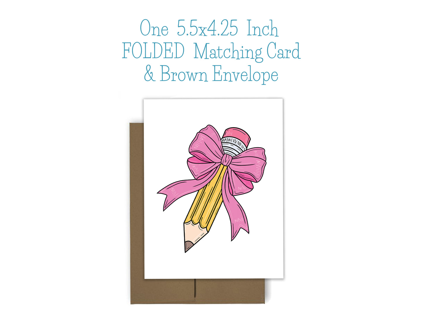 Teacher Notepad, Card and Stickers