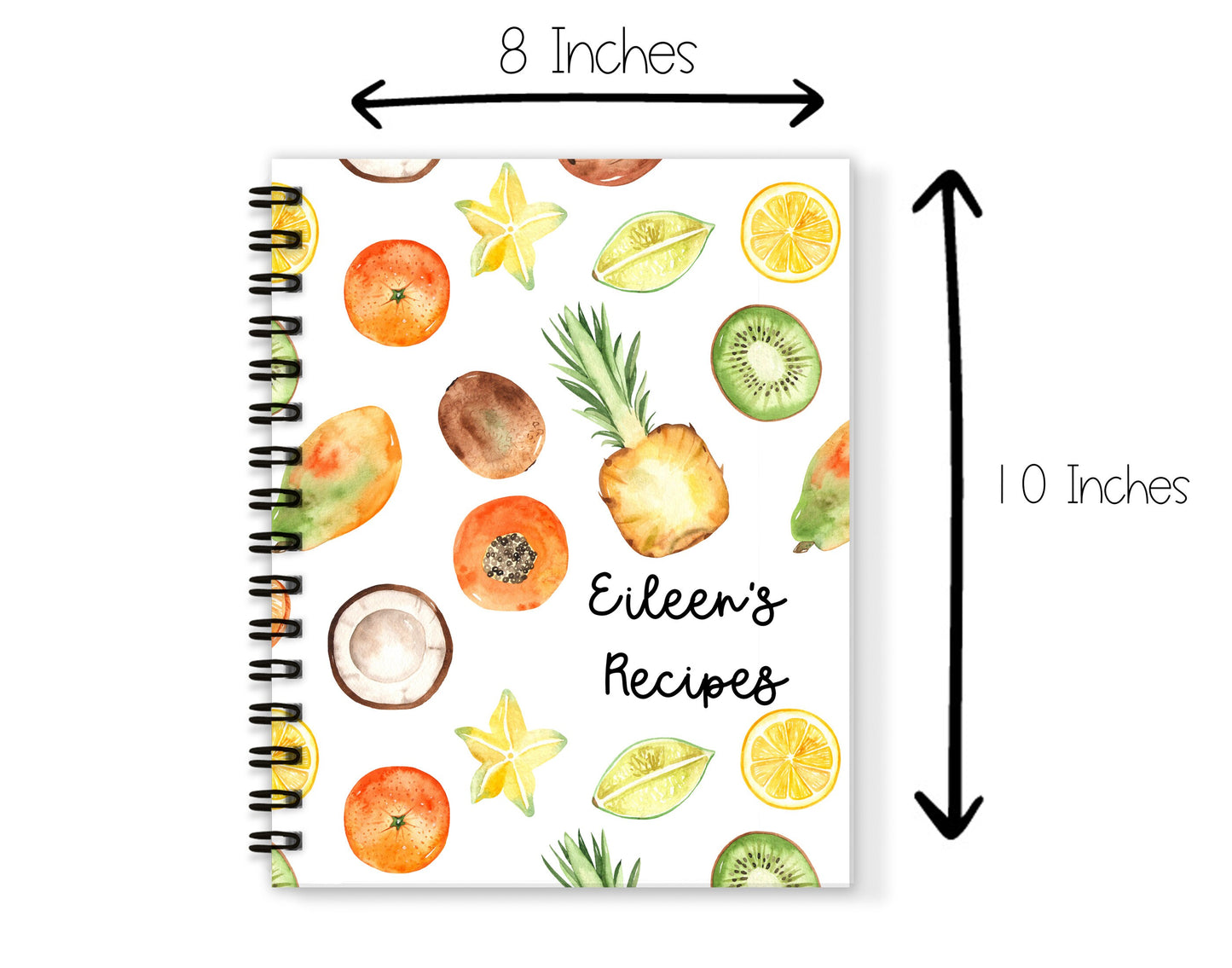 Tropical Fruit Recipe Book and Towel