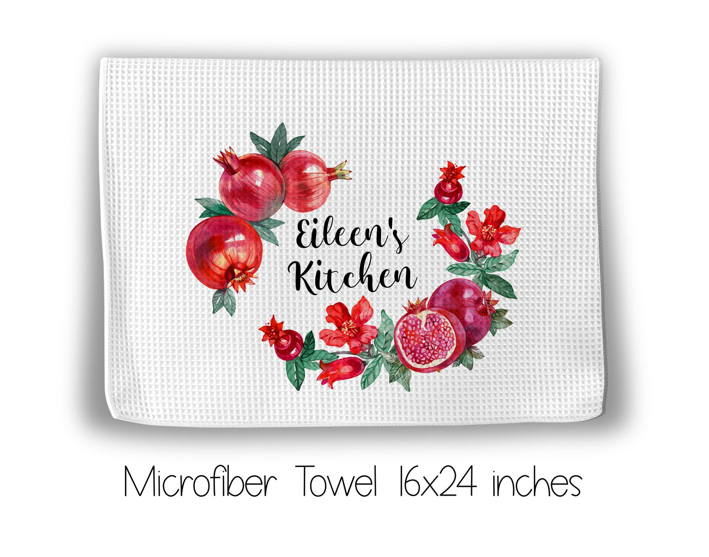 Pomegranate Recipe Book and Towel