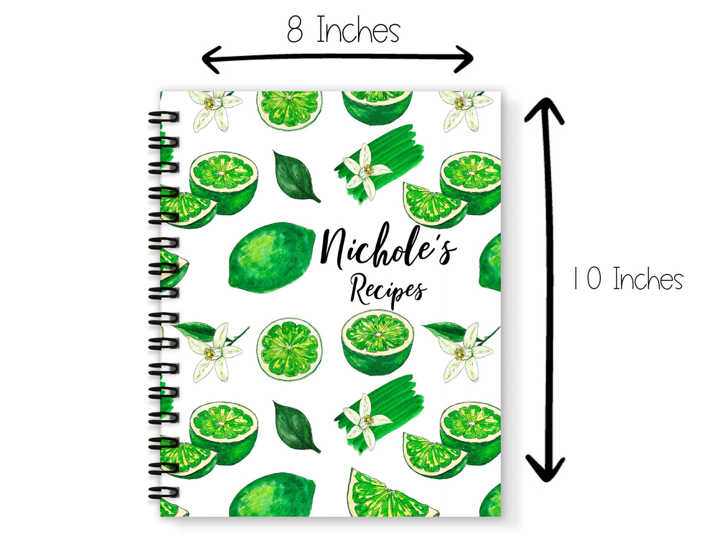 Lime Recipe Book and Towel