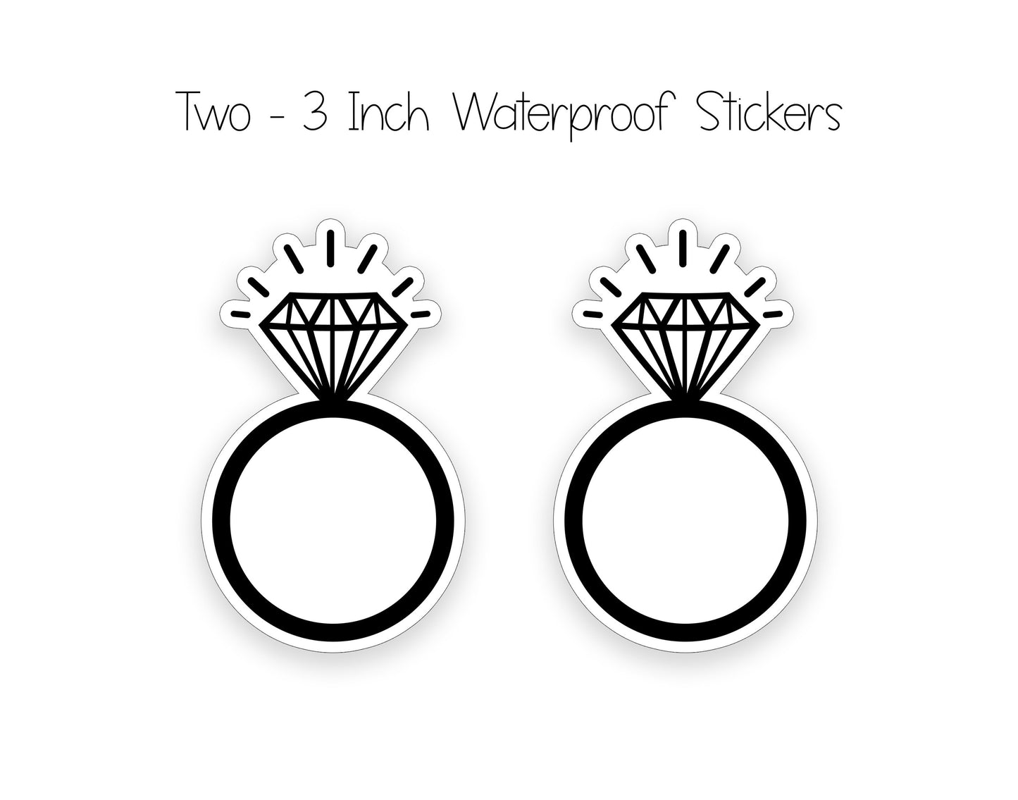 Bride Notepad and Stickers