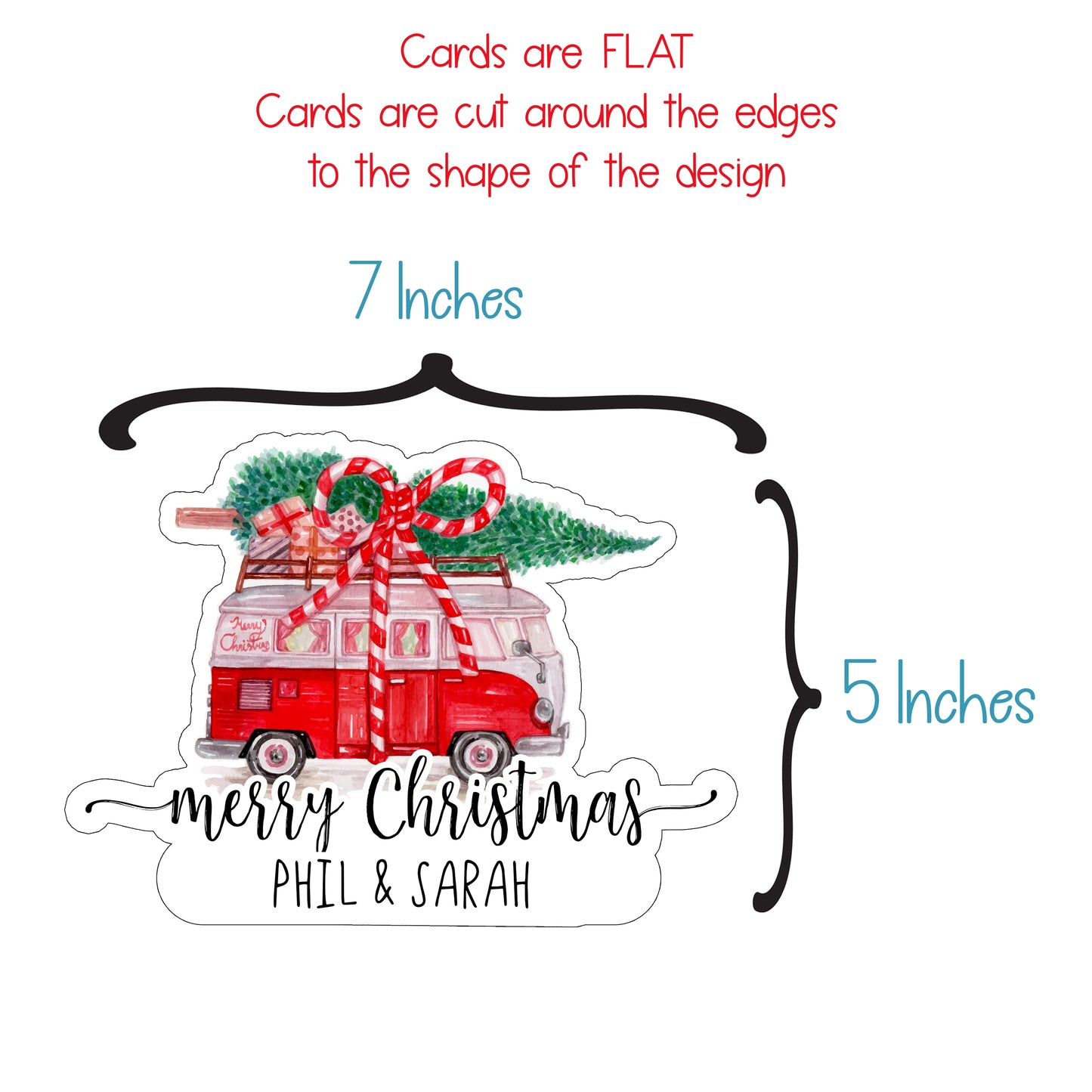 Vintage Truck Christmas Card