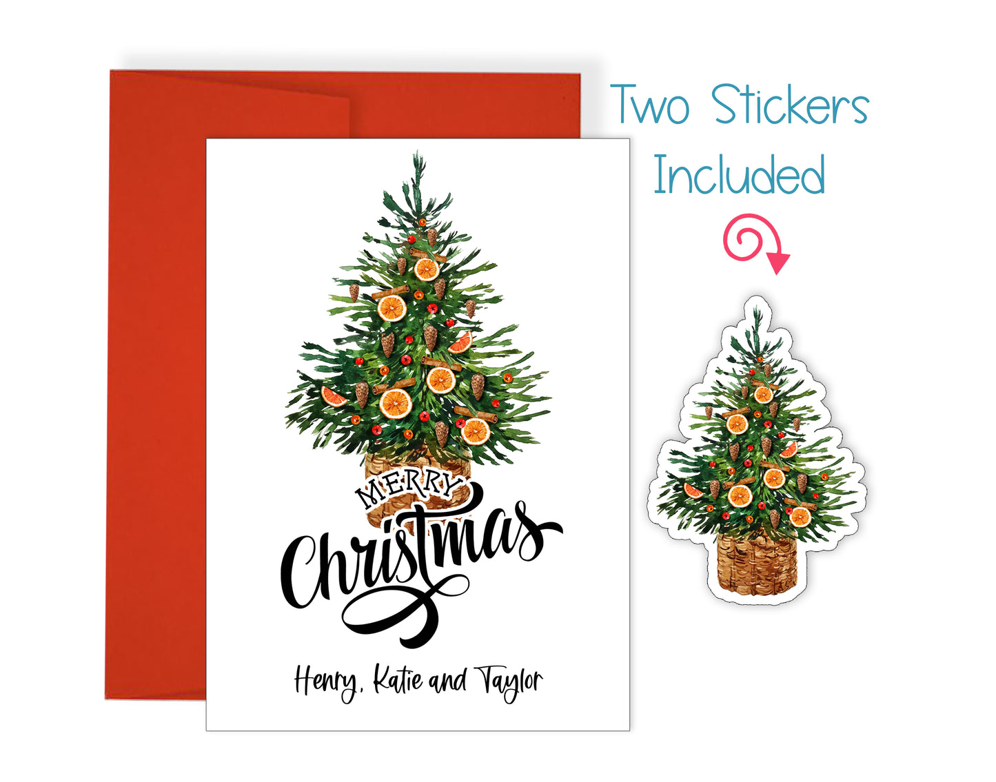 Christmas Tree Christmas Card