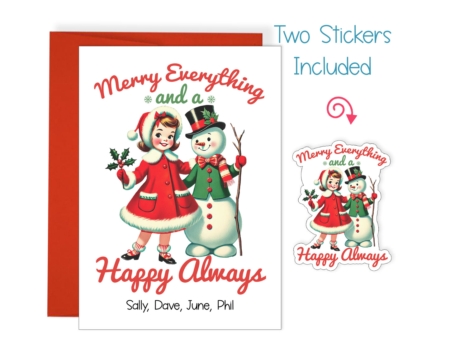 Vintage Christmas Card