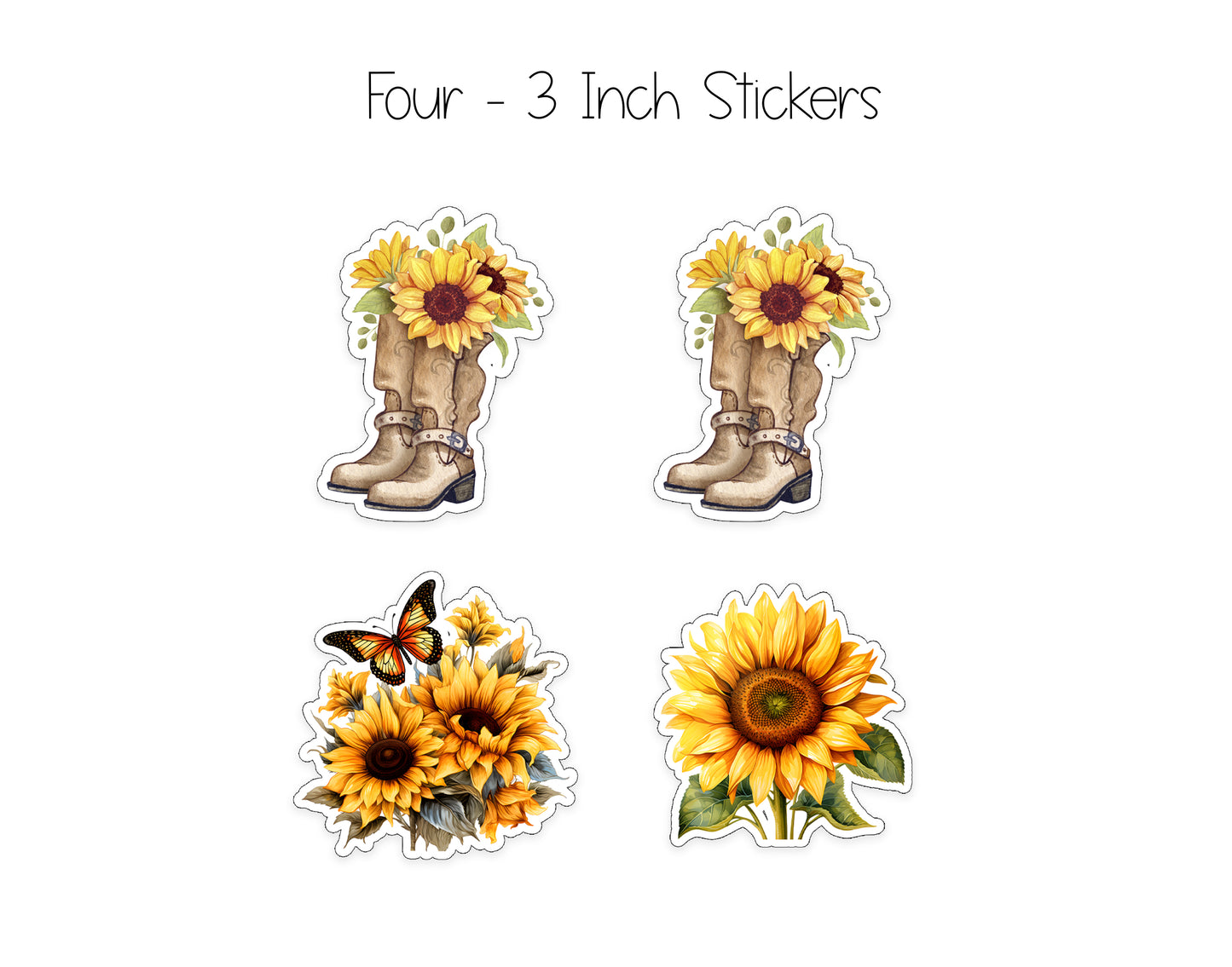 Cowgirl Notepad, Card and Stickers