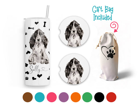 Cocker Spaniel 20 oz Tumbler and Coaster