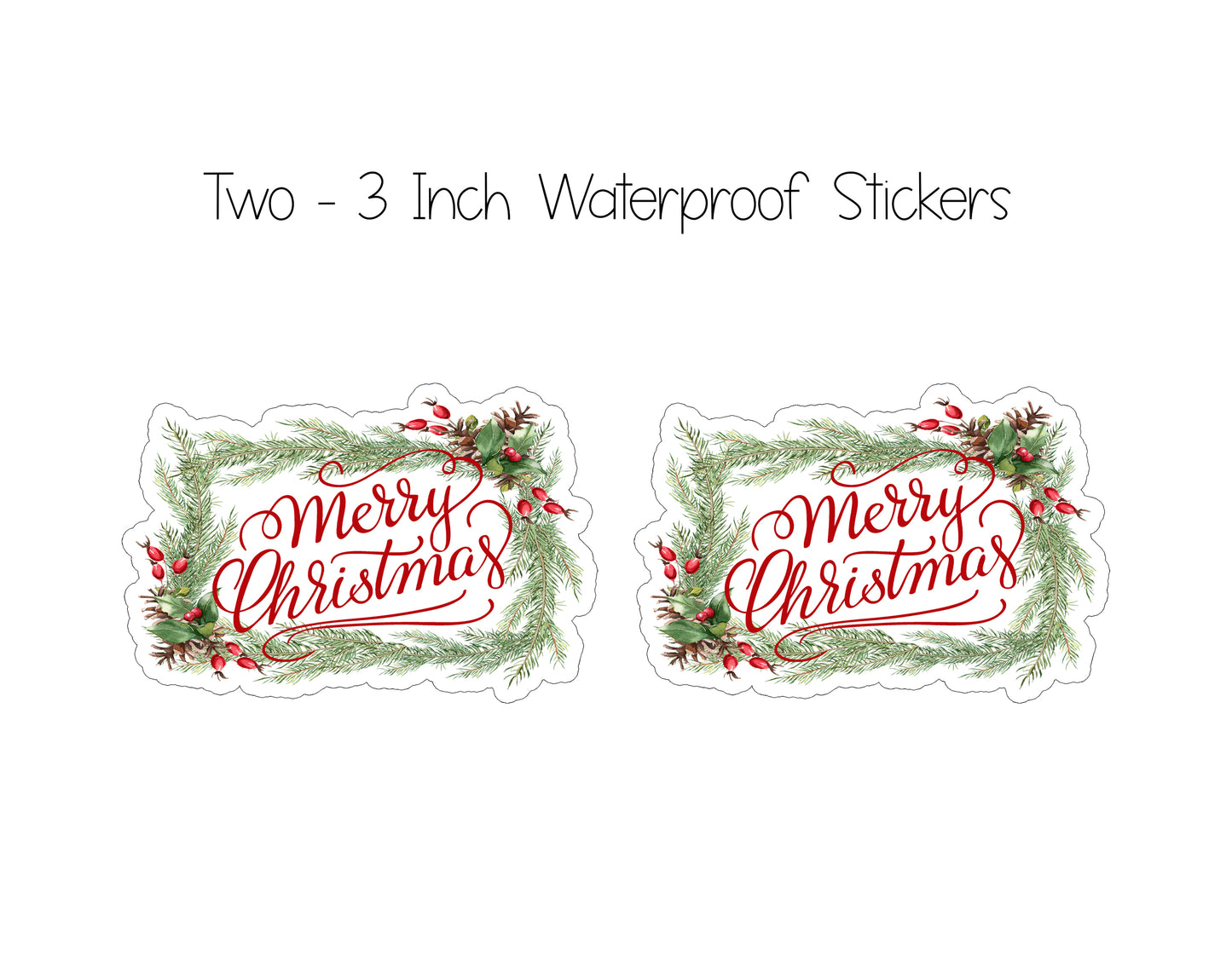 Wreath Christmas Cards