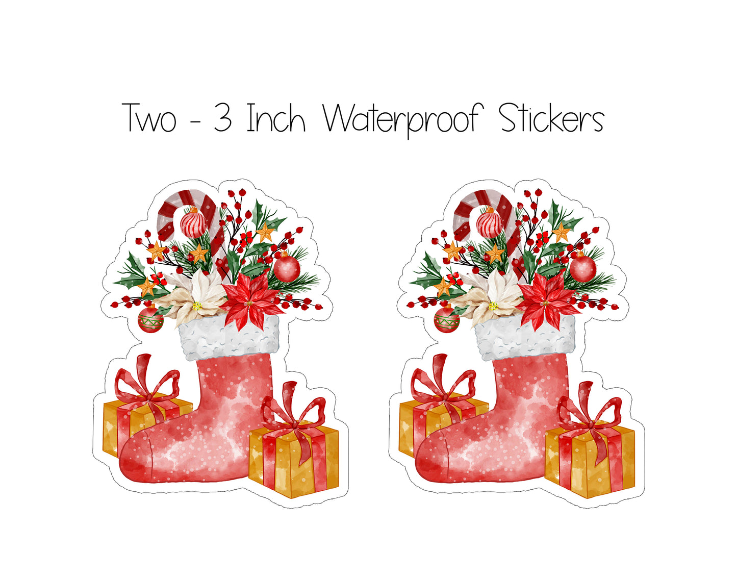 Stocking Christmas Card