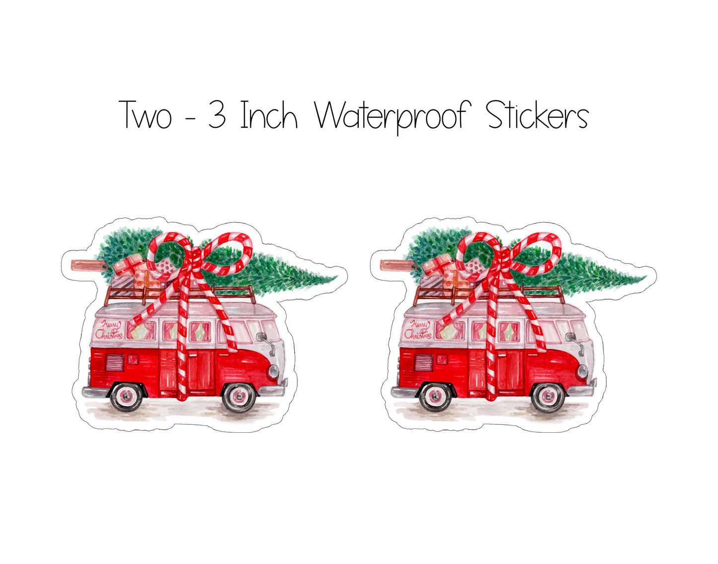 Christmas Truck Christmas Card