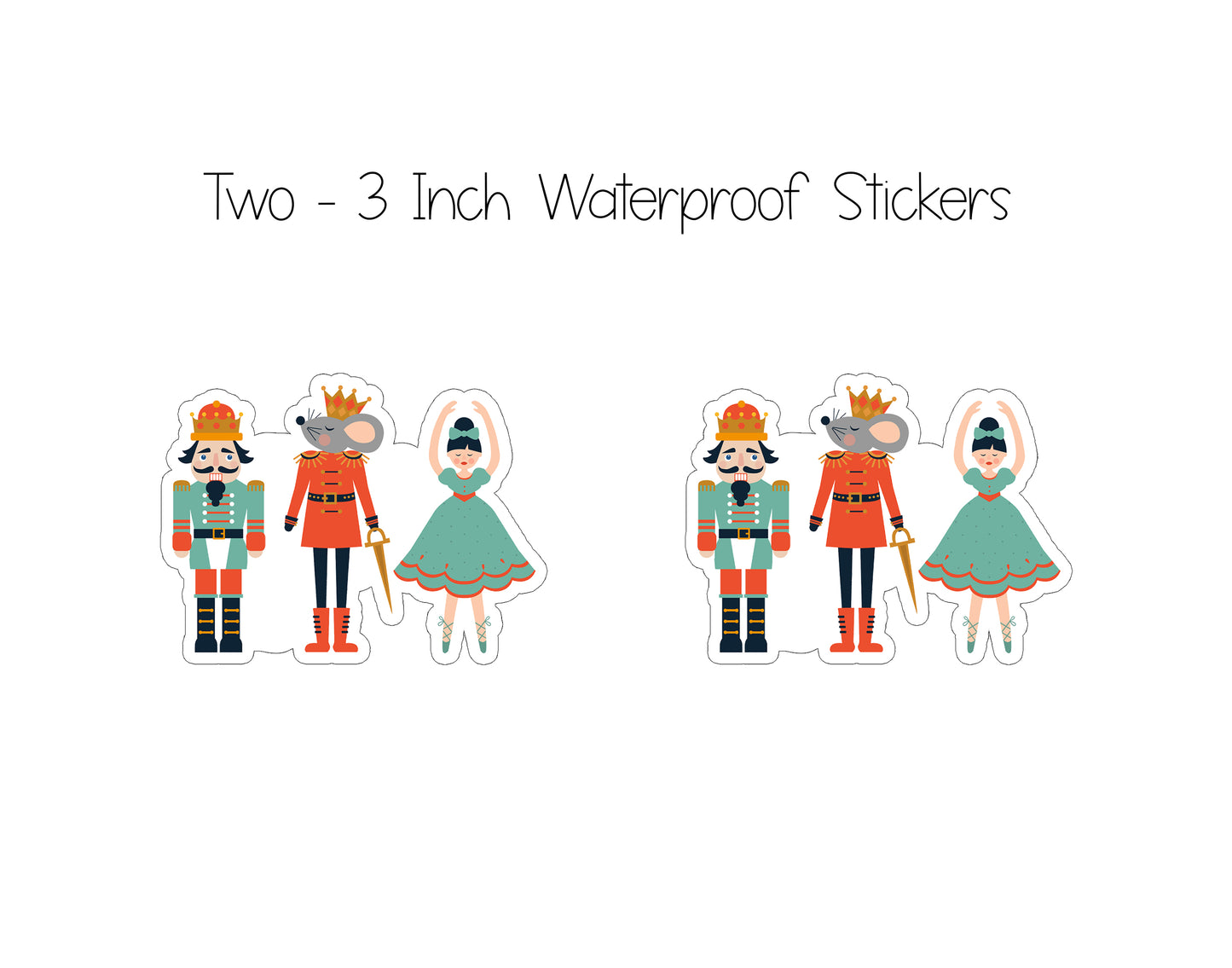 Nutcracker Christmas Card