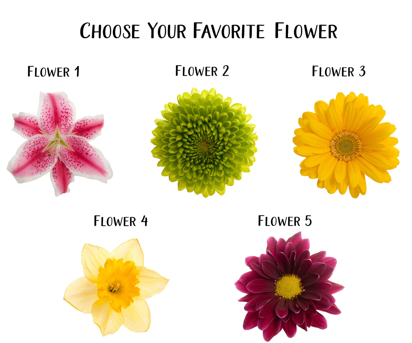Flower Notepad, Card and Stickers